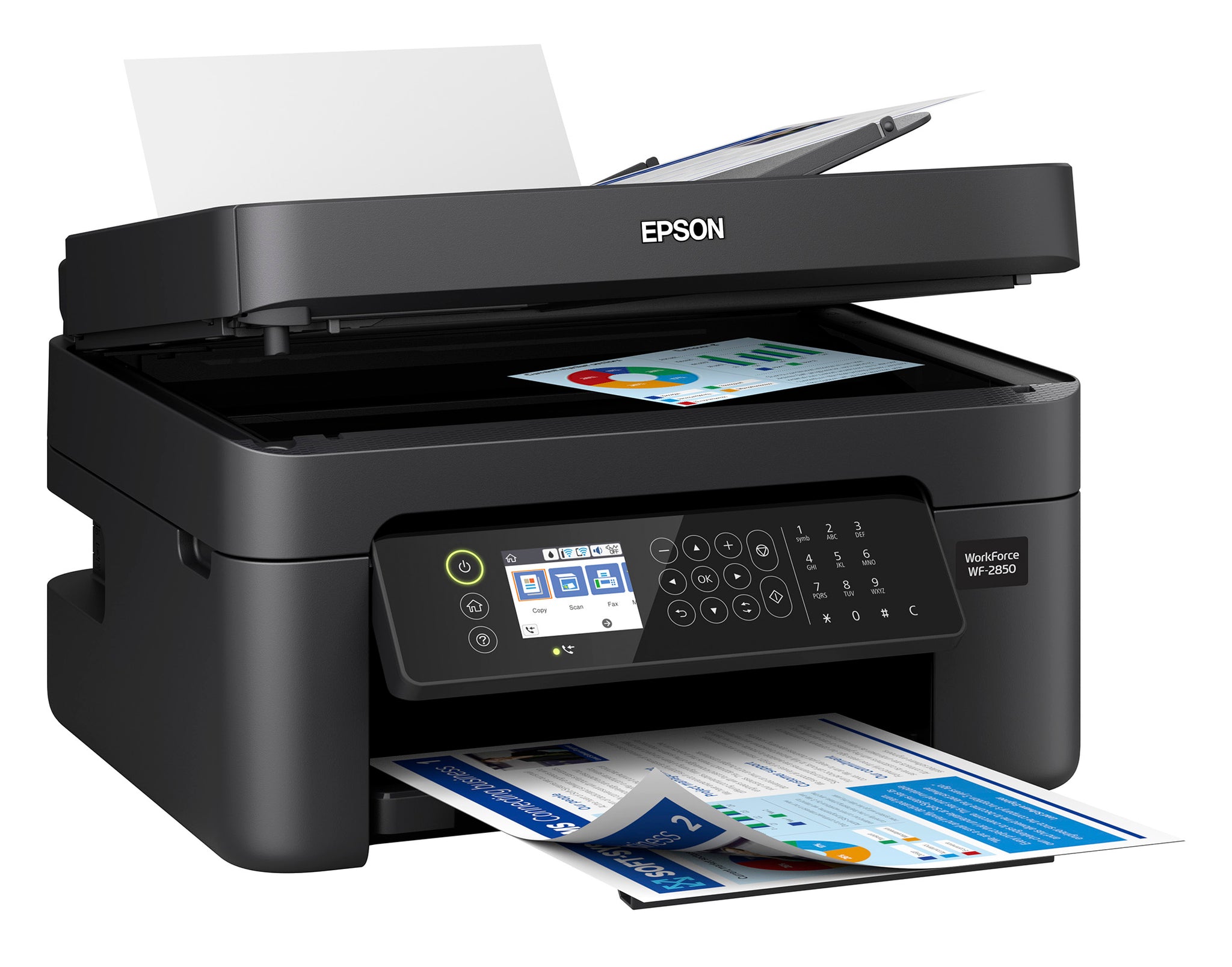 Epson Wf 2850 Black Or White With Sublimation Ink Sublimation Printer Inkraz 5564